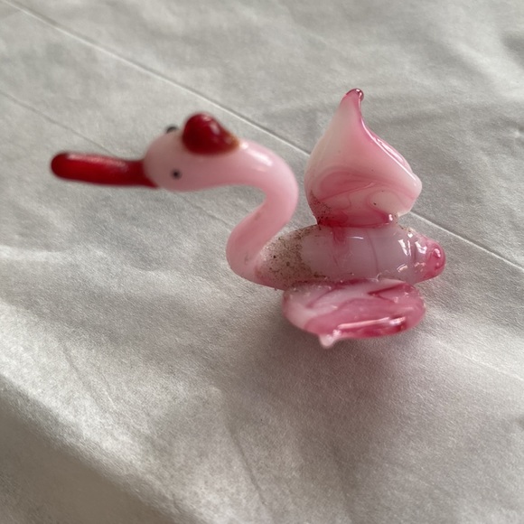 3 Glass Animals Dog, Giraffe, duck - Picture 2 of 8